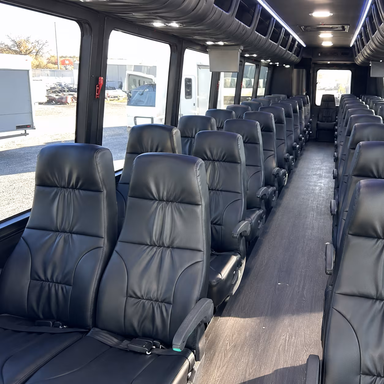 allen timely charter buses for allen teams and fans on game day