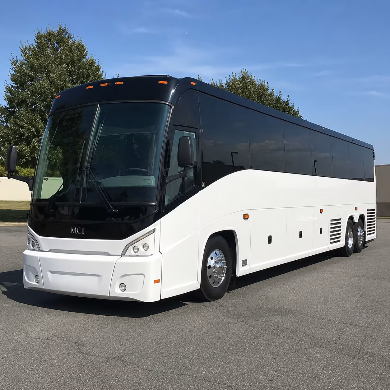bus rental options for denton trips