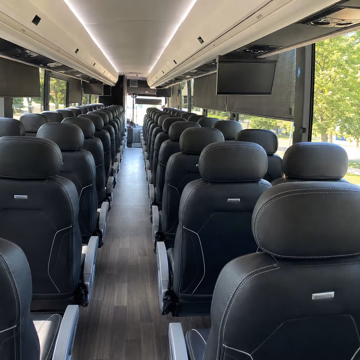 charter buses to frisco plano and legacy west corporate campuses