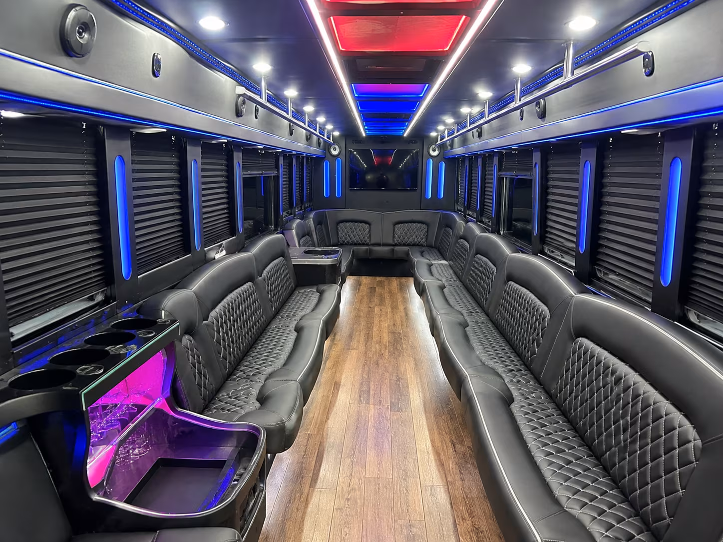 denton concert party bus rental