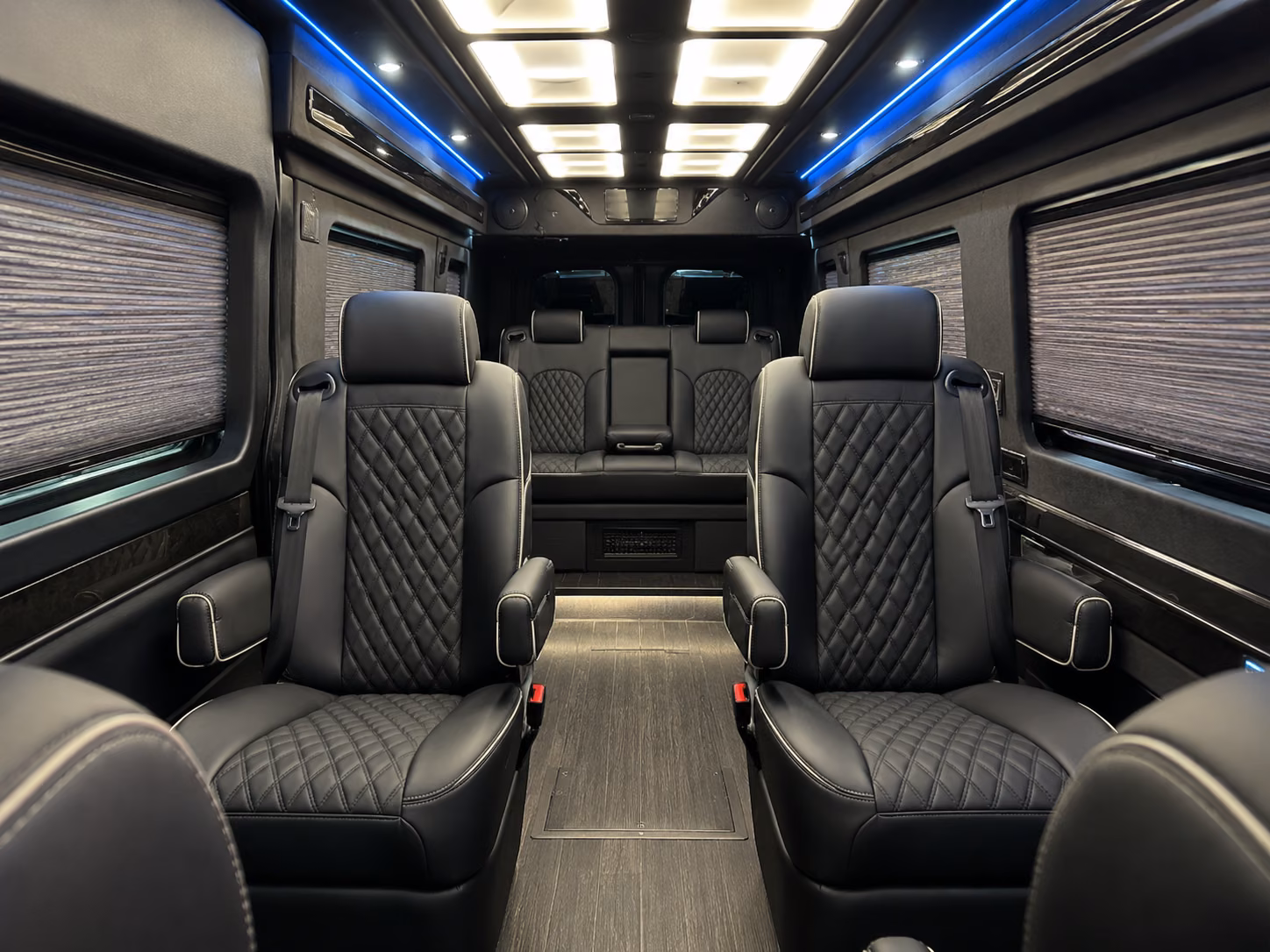 denton concert transportation onboard seating