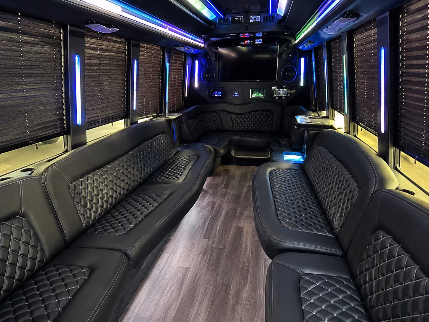 denton new years eve party bus rental