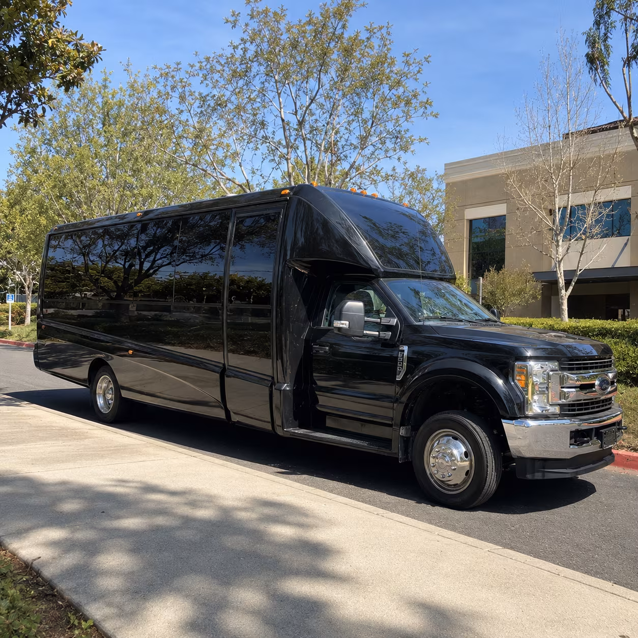 denton party bus booking step 1