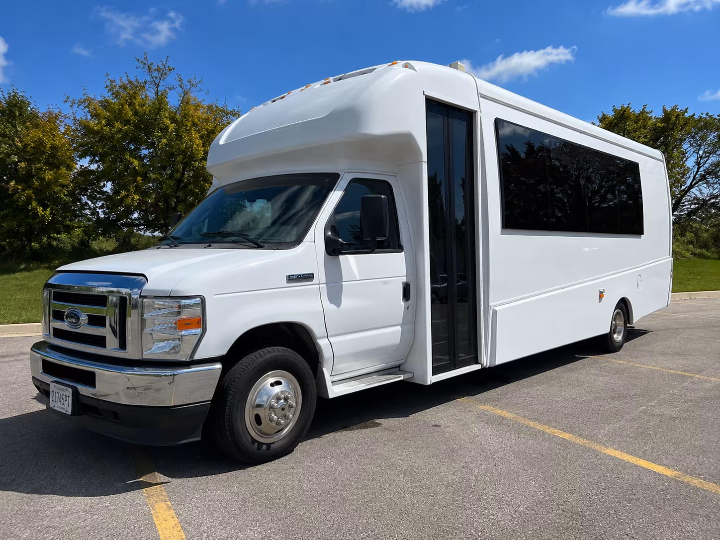 denton prom party bus rental