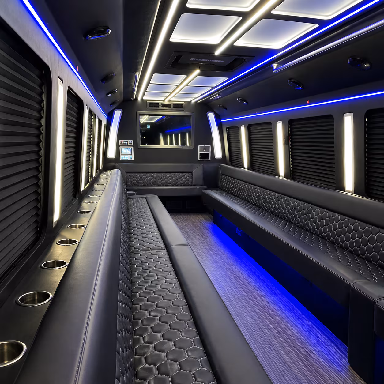 denton sporting event party bus rental