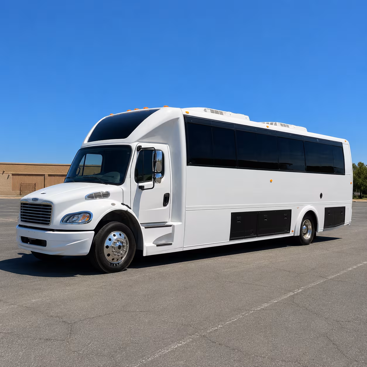 denton wedding party bus rental