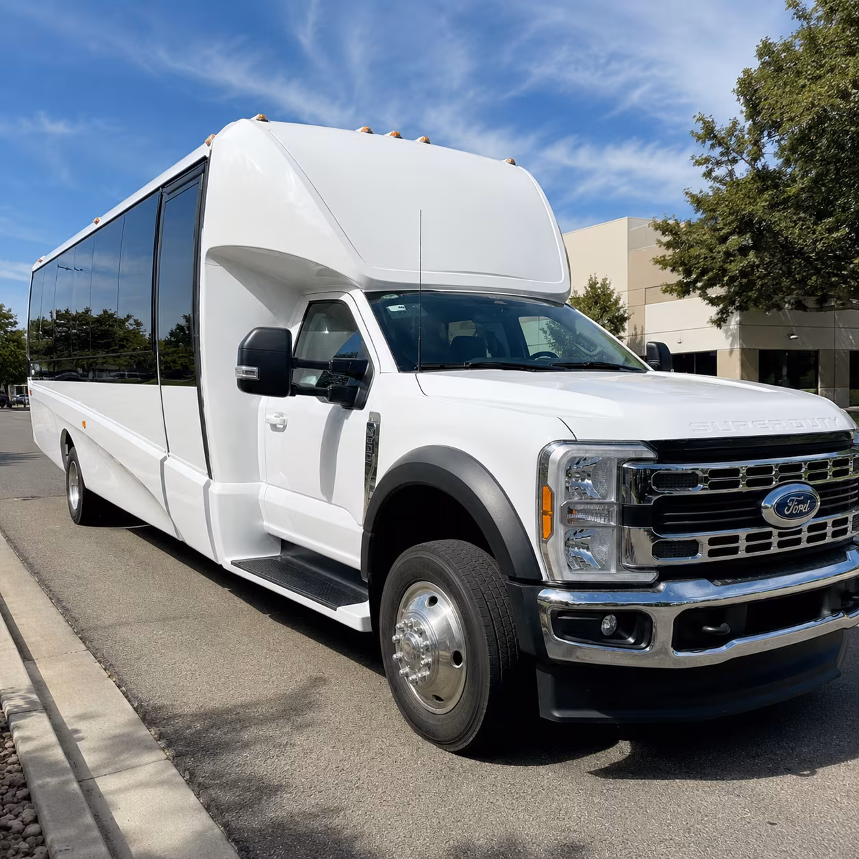 how the type of bus changes the price in denton texas