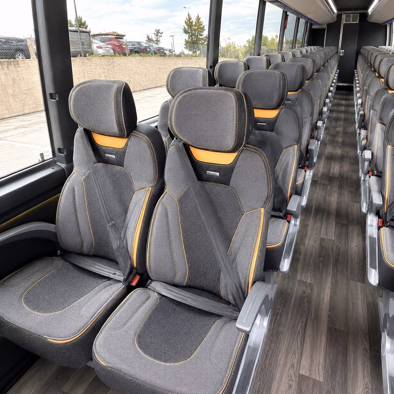 let a charter bus handle the oklahoma city run 170 miles of straight i 35