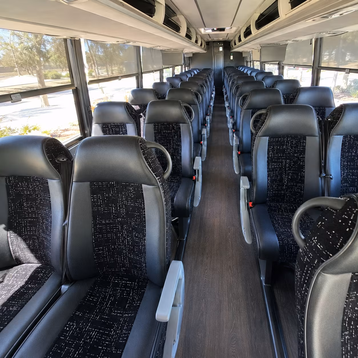 the colony attend the colony concerts with a charter bus rental