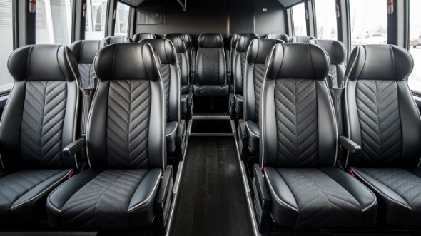 25 passenger minibus inside frisco