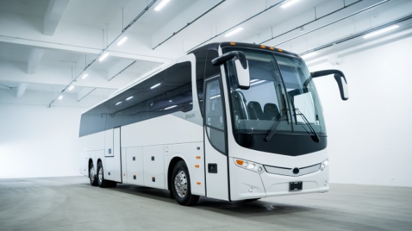 56 passenger charter bus plano