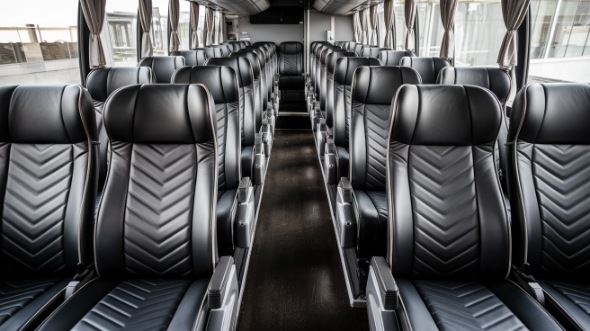 56 passenger charter bus rental allen